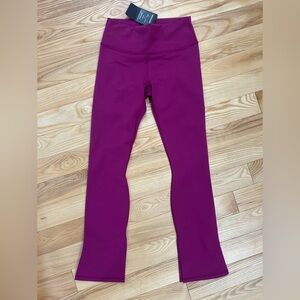 Fabletics Vibrant Purple Split Hem Flare Pant